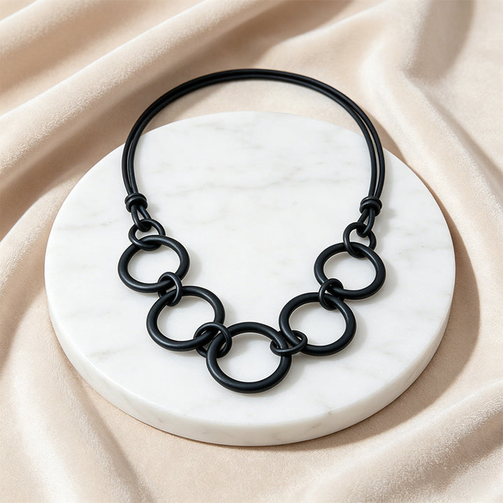 Rubber necklace