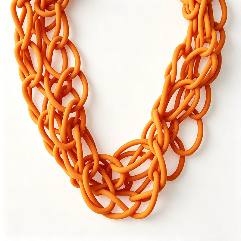 Rubber necklace