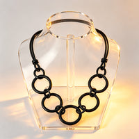 Rubber necklace