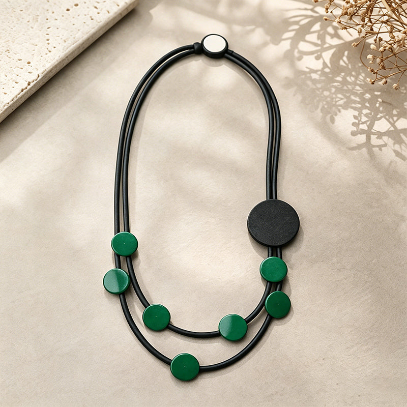 Rubber necklace