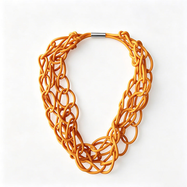 Rubber necklace