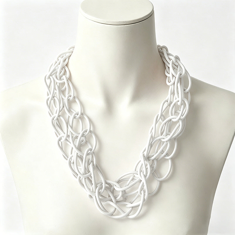 Rubber necklace