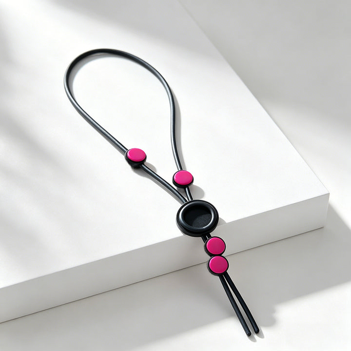 Rubber necklace