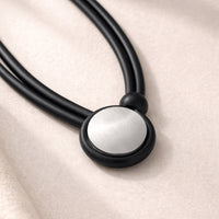 Rubber necklace