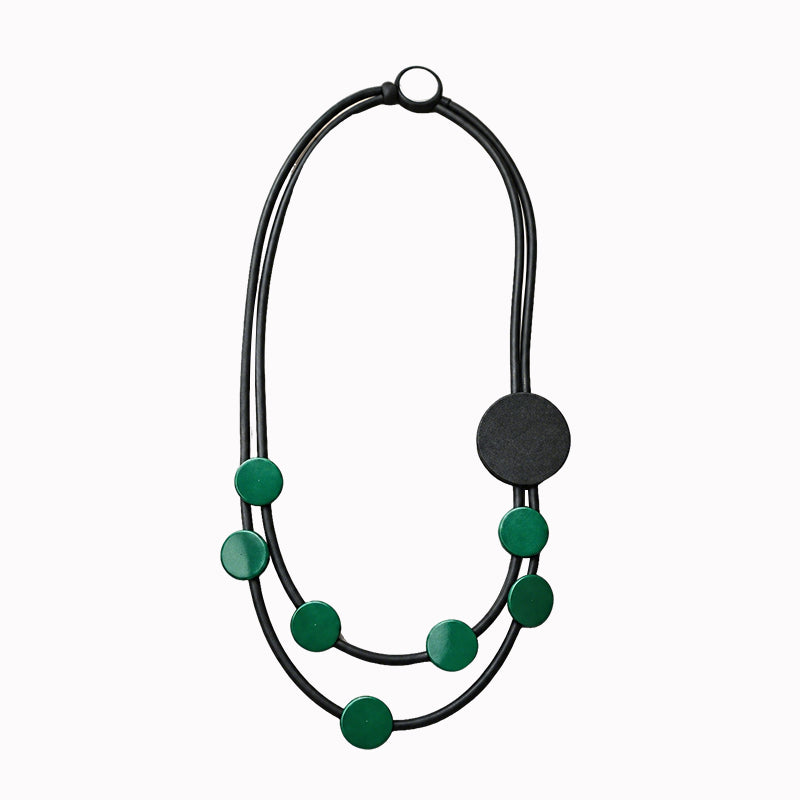 Rubber necklace
