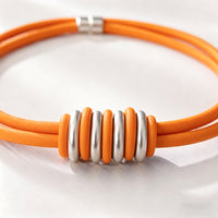 Rubber necklace