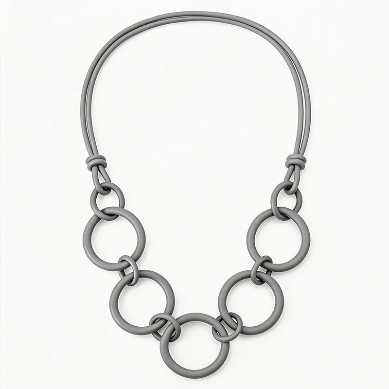 Rubber necklace