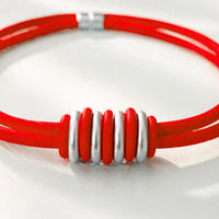 Rubber necklace
