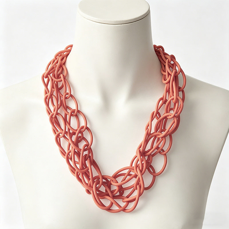 Rubber necklace