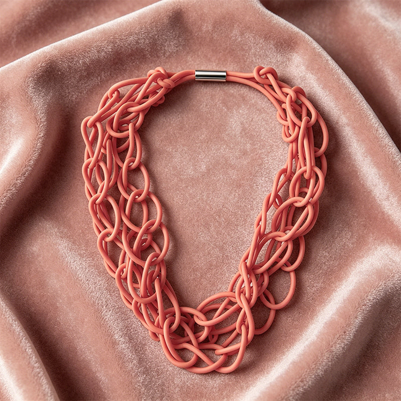 Rubber necklace