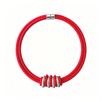 Rubber necklace