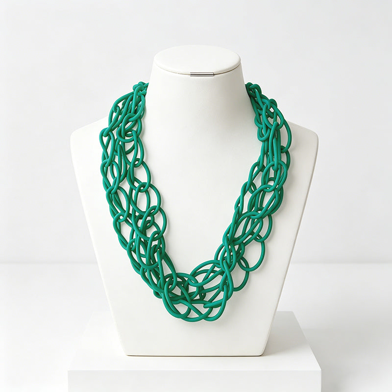Rubber necklace