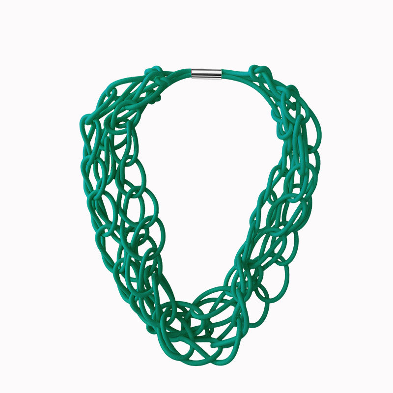 Rubber necklace
