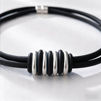 Rubber necklace