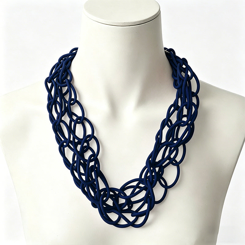 Rubber necklace