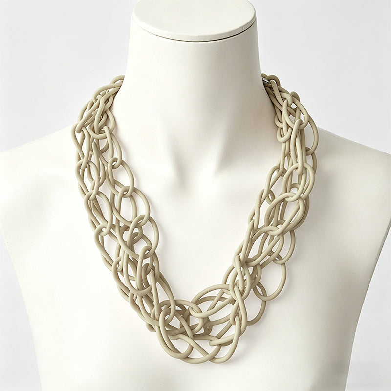 Rubber necklace