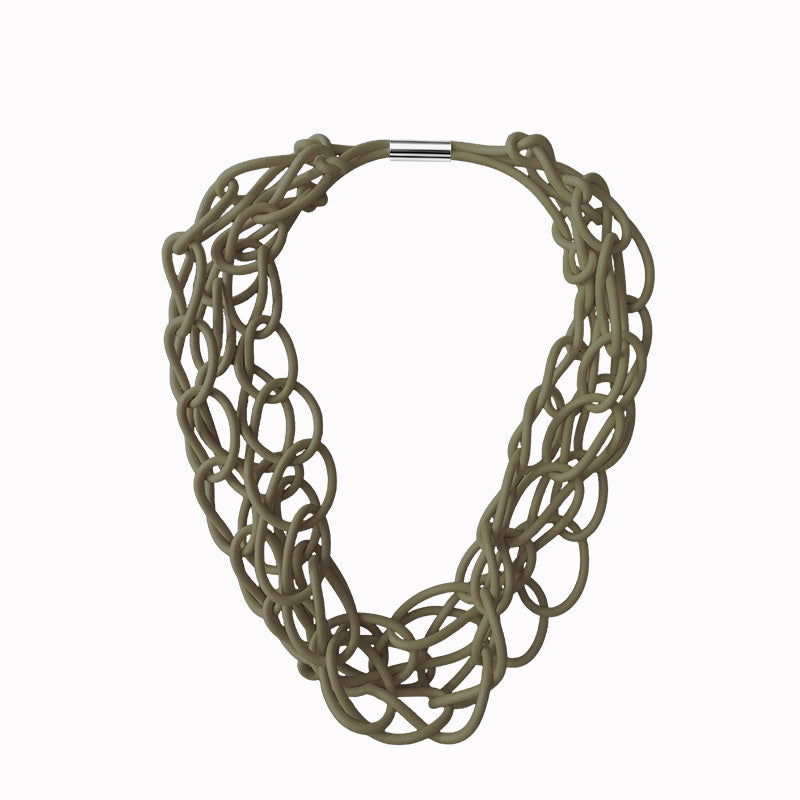 Rubber necklace